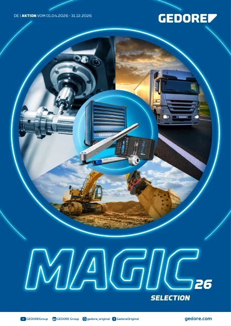 Originaltitelbild GEDORE MAGIC Selection 2026
