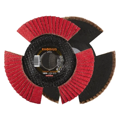 RHODIUS VISION SPEED Fächerschleifscheibe